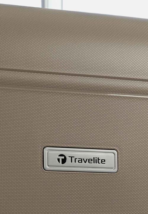 Travelite - Travelite Small Skye 55Cm Cabin Trolley Case - Taupe