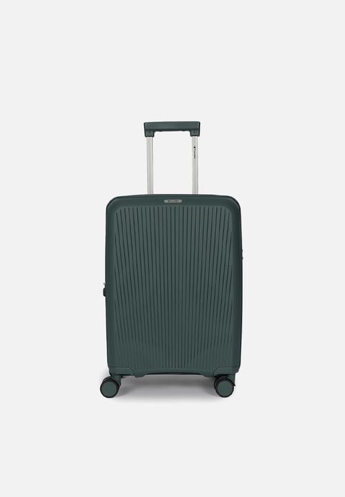 Travelite Small Fiji 55Cm Cabin Luggage Case - Dark Green