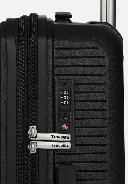 Travelite - Travelite Medium Fiji 66Cm Trolley Case - Black