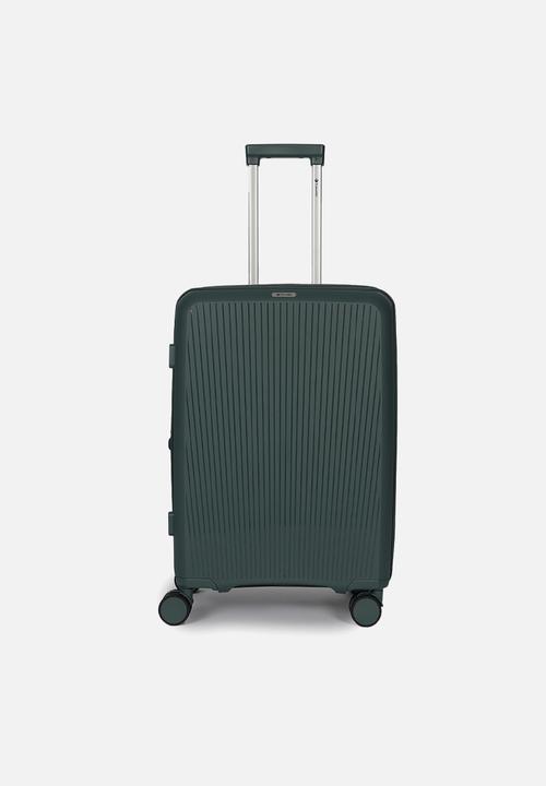 Travelite Medium Fiji 66Cm Trolley Case - Dark Green