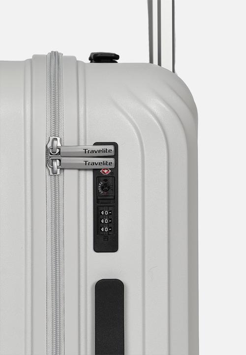 Travelite - Travelite Medium Belize 66Cm Trolley Case - Light Grey