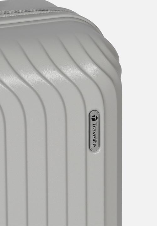 Travelite - Travelite Medium Belize 66Cm Trolley Case - Light Grey