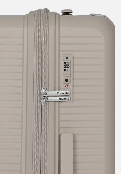 Travelite - Travelite Large Fiji 77Cm Trolley Case - Beige