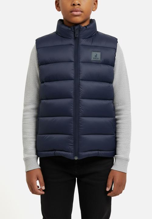 POLO - Boys lucas sl puffer jacket - carbon