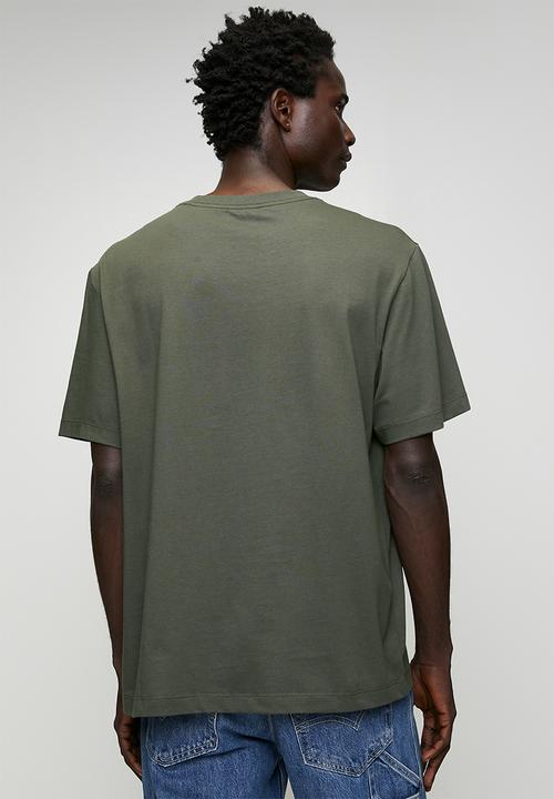 Calvin Klein - Short sleeve Hero Monologo Tee 20S - Beluga