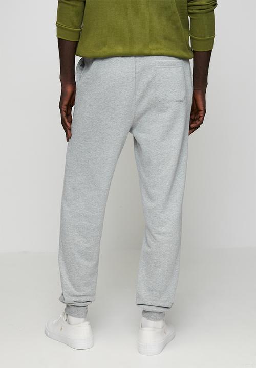 POLO - Aakil Essential Fleece Jogger - Grey Melange