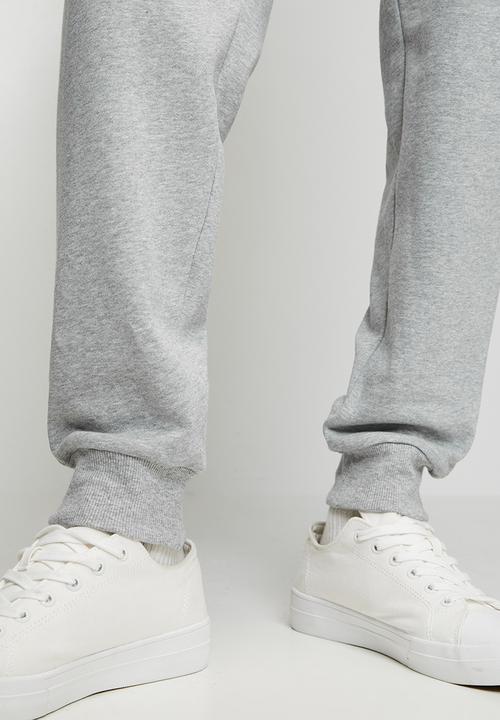 POLO - Aakil Essential Fleece Jogger - Grey Melange