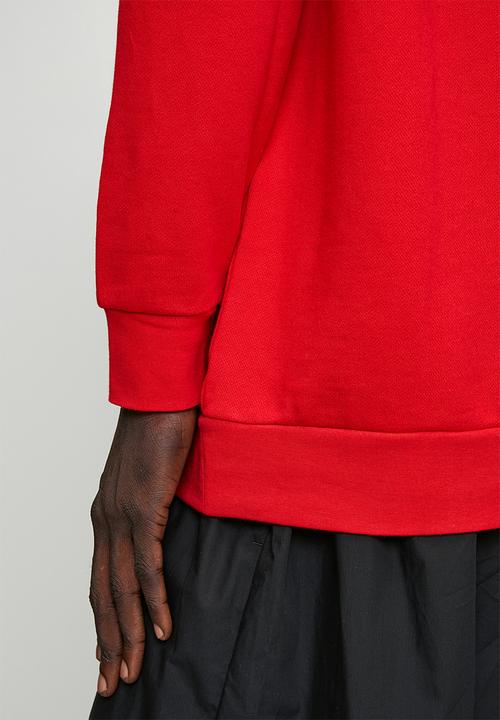 adidas Originals - Trefoil crew sweatshirt - Better Scarlet Red