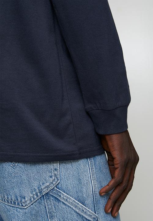 RVCA - Va Blur Long sleeve Tee - Navy