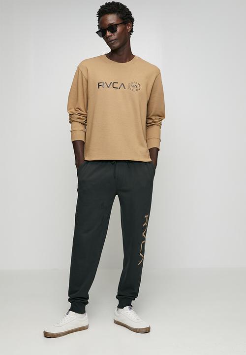 RVCA - Big Rvca Emb Trackpant - Pirate Black