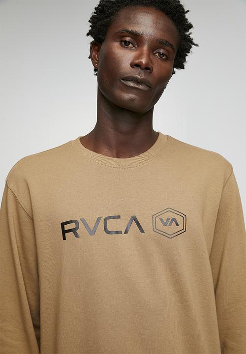 RVCA - Air Hex Crew - Coyote