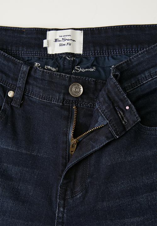Ben Sherman - Slim Fit Essential Denim Blue Blk - Blue Black