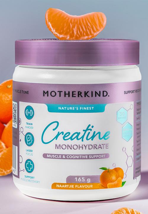 Motherkind - Creatine Monohydrate 165g - Naartjie
