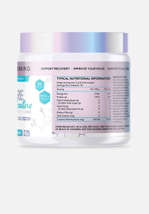 Motherkind - Creatine Monohydrate 150g - Unflavoured