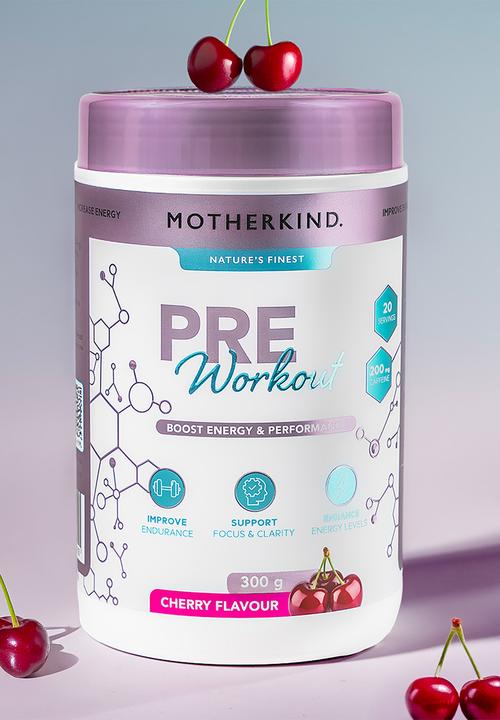 Motherkind - Pre - Workout 300g - Cherry