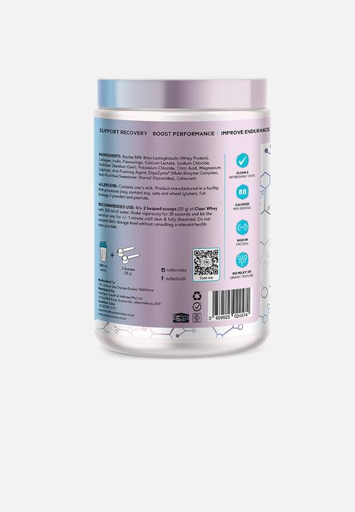 Motherkind - Clear Whey + Electrolytes 750g - Strawberry