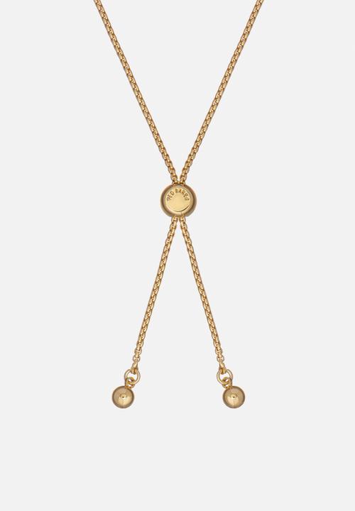 Ted Baker - Sarsaa crystal adjustable bracelet - gold