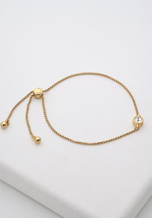 Ted Baker - Sarsaa crystal adjustable bracelet - gold
