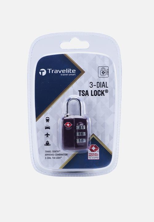 Travelite 3 Dial Combination Tsa Lock - Purple
