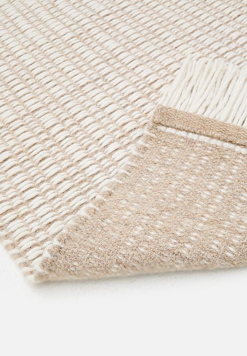 Sixth Floor - Fior Woll & Cotton Blend Runner Natural
