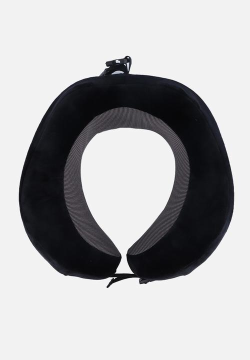 Travelite Foldable Memory Foam Pillow - Black