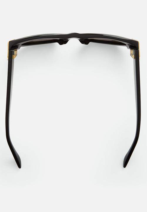 BOTTEGA VENETA - Mitre Oval Sunglasses - Black