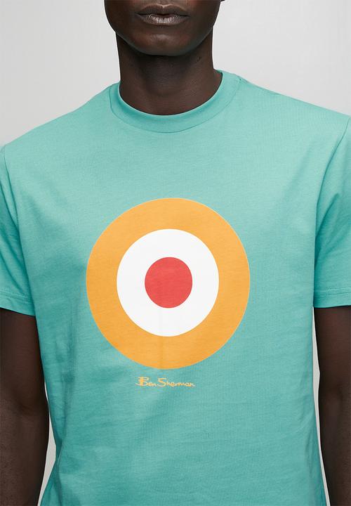 Ben Sherman - Target Tee-Shirt - Aqua Teal