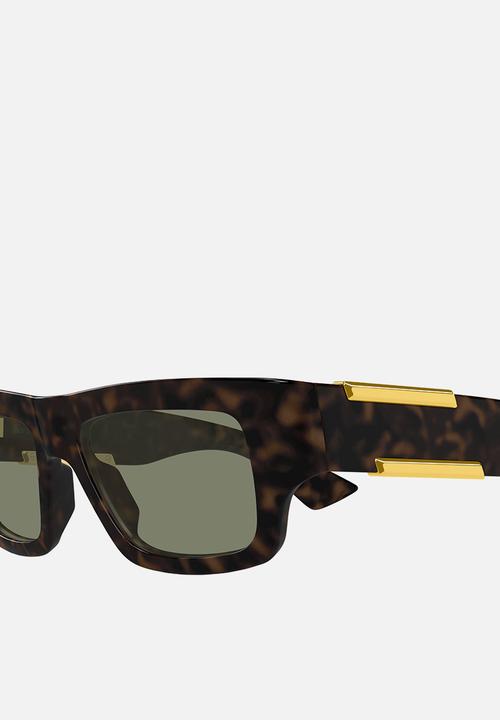 BOTTEGA VENETA - Dash Squared Sunglasses - Havana