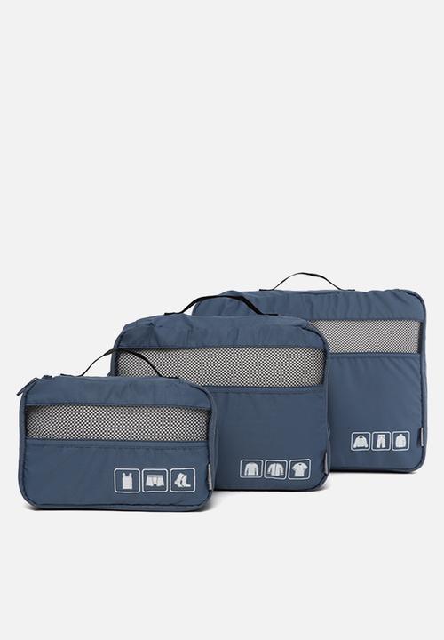 Travelite 3 Piece Packing Cubes Ii - Blue
