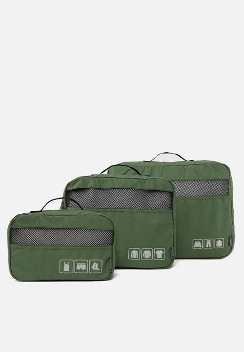Travelite 3 Piece Packing Cubes Ii - Green