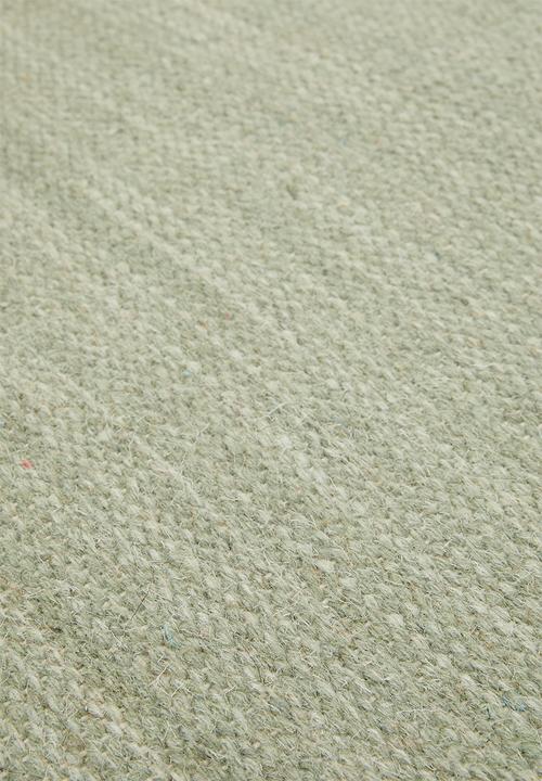 Solen Handwoven Wool Rug Olive