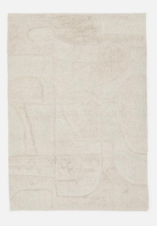 Mysa Tufted Wool Blend Rug Natural