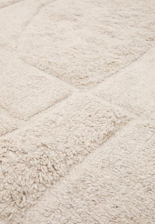 Sixth Floor - Mysa Tufted Wool Blend Rug Natural