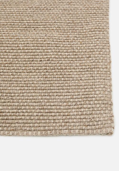 Sixth Floor - Cora Handwoven Wool Blend Rug Taupe