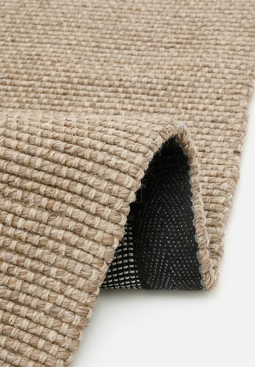 Sixth Floor - Cora Handwoven Wool Blend Rug Taupe