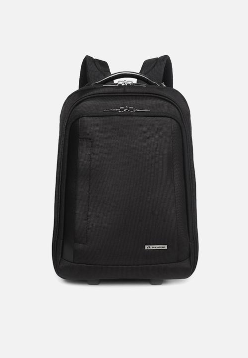 Travelite Business Series Trolley Backpack - Black
