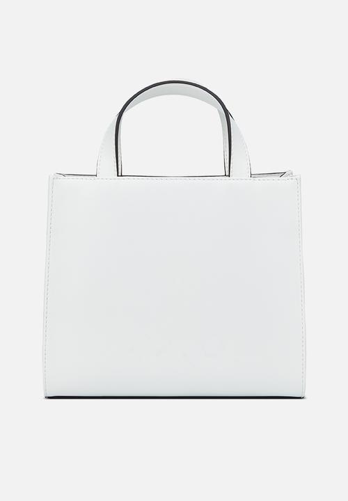 GUESS - Ramona Mini Tote Bag - White