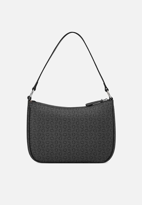 GUESS - Granby Mini Crossbody Top Zip Bag - Coal