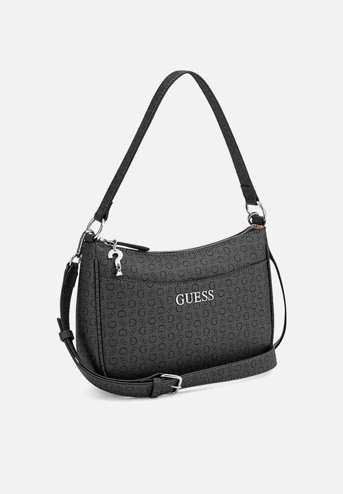 GUESS - Granby Mini Crossbody Top Zip Bag - Coal