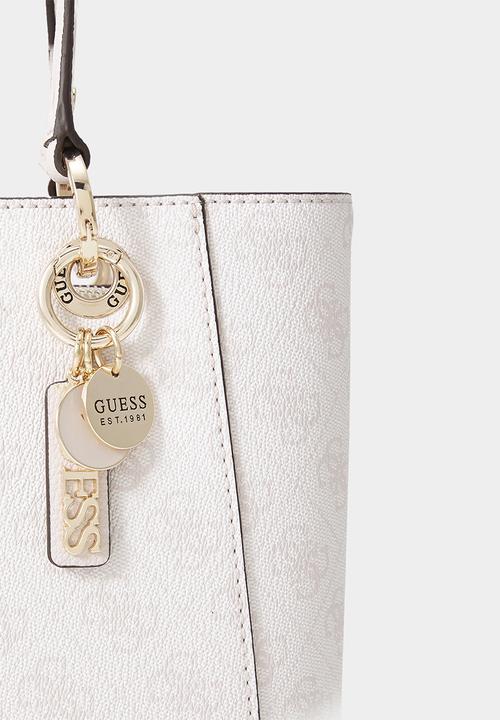 GUESS - Ahb Noelle Ii Small Tote - Bone