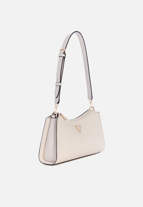 Lucci Top Zip Shoulder Bag-Light Taupe