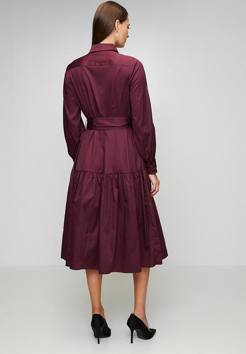 Pringle of Scotland - Pringle sophie dress - choc