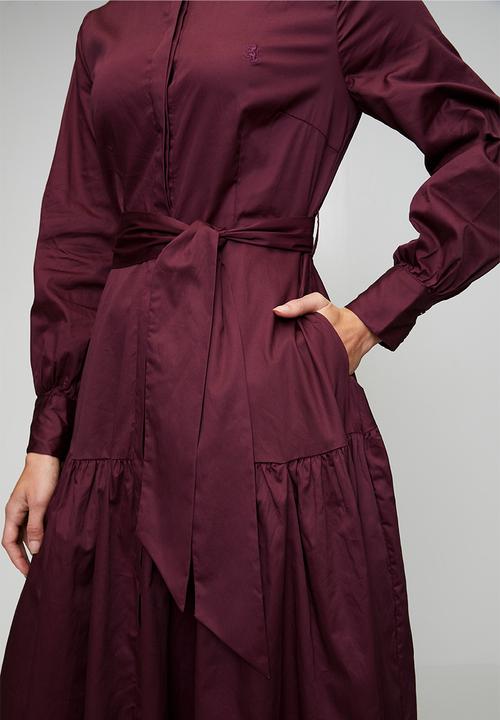 Pringle of Scotland - Pringle sophie dress - choc