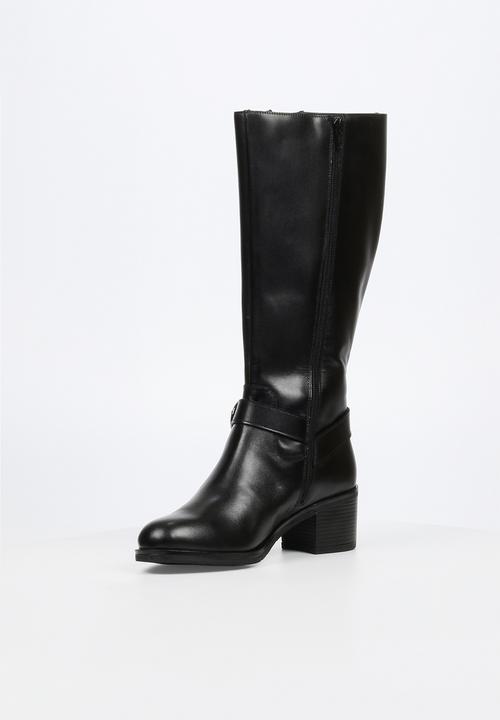 Nicci Tyler - Bruna 1 leather knee length boot - black