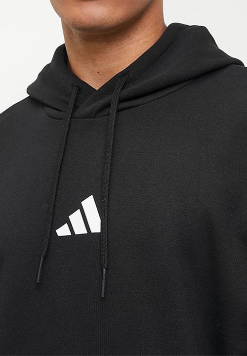 adidas Performance - 3Stripe Fl Hoody 2 Black - Black