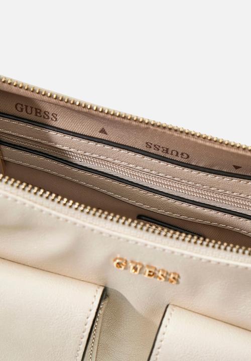 GUESS - Kassie Convertible Shoulder Bag - Off White