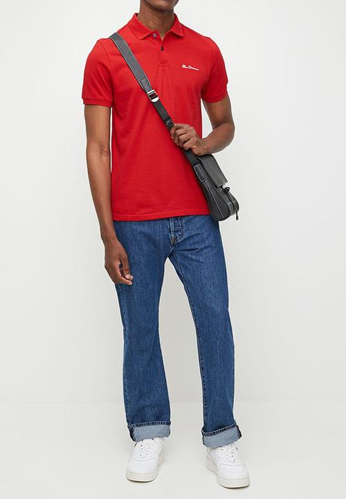 Ben Sherman - Ben Polo Short sleeve - Red