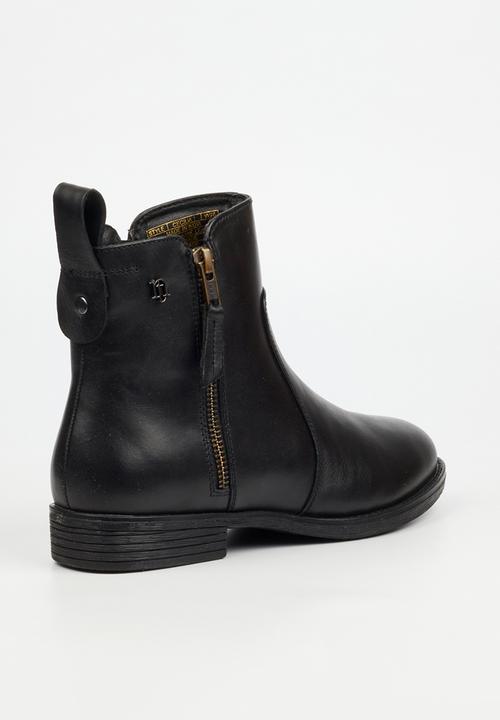 Nicci Tyler - Cecilia 1 leather ankle boot - black