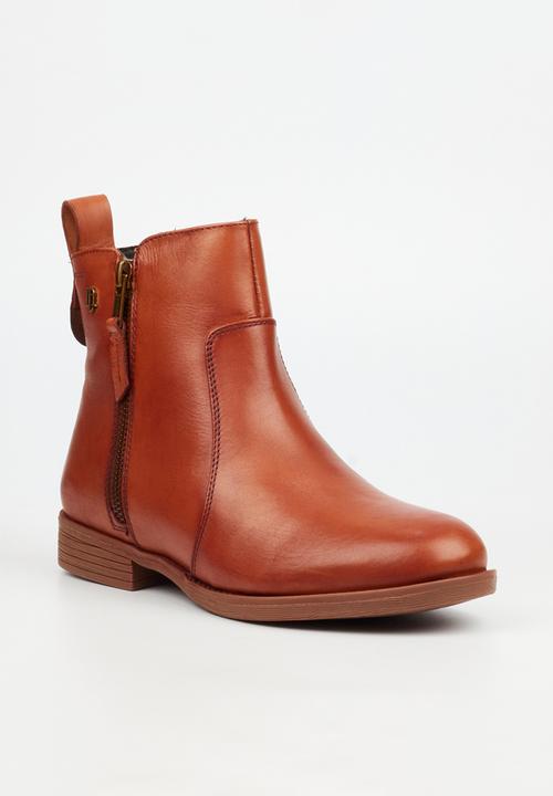 Nicci Tyler - Cecilia 1 leather ankle boot - tan