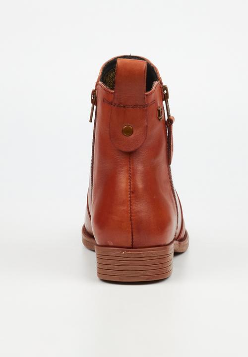 Nicci Tyler - Cecilia 1 leather ankle boot - tan